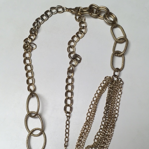Express Gold Multilayer Necklace - Picture 8 of 8